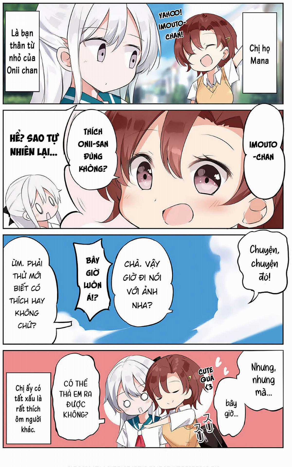 Imouto ga Ichi Nichi Ikkai Shika Me wo Awasete Kurenai Chapter 14 trang 5