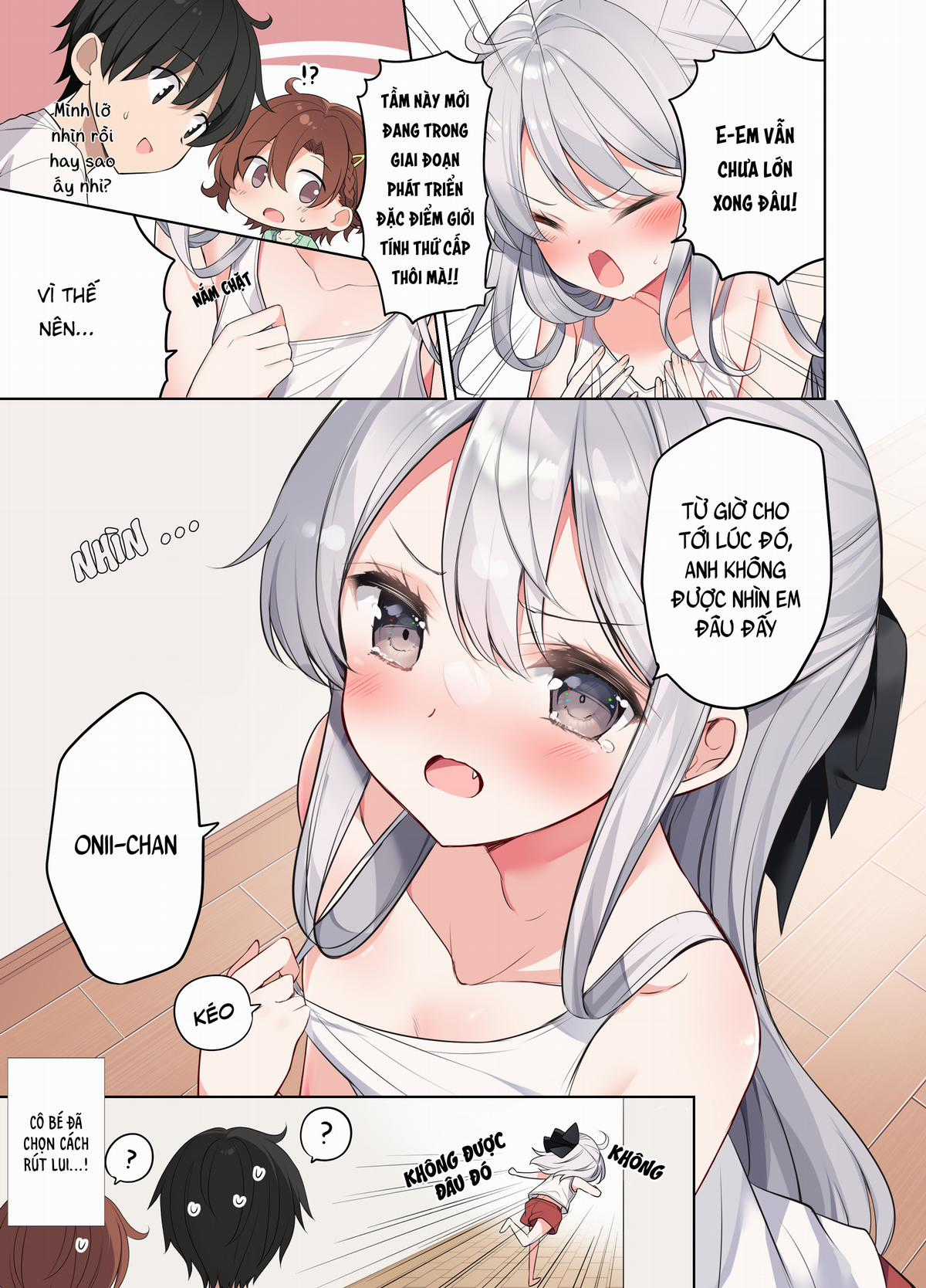 Imouto ga Ichi Nichi Ikkai Shika Me wo Awasete Kurenai Chapter 15 trang 4