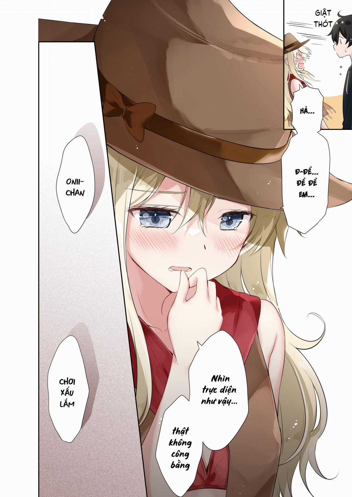 Imouto ga Ichi Nichi Ikkai Shika Me wo Awasete Kurenai Chapter 18 trang 10