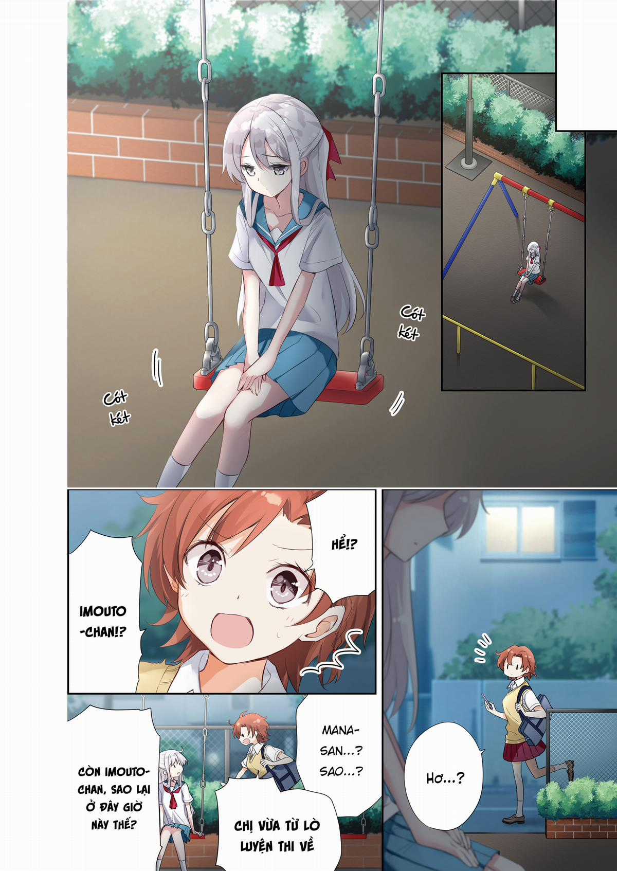 Imouto ga Ichi Nichi Ikkai Shika Me wo Awasete Kurenai Chapter 18 trang 12