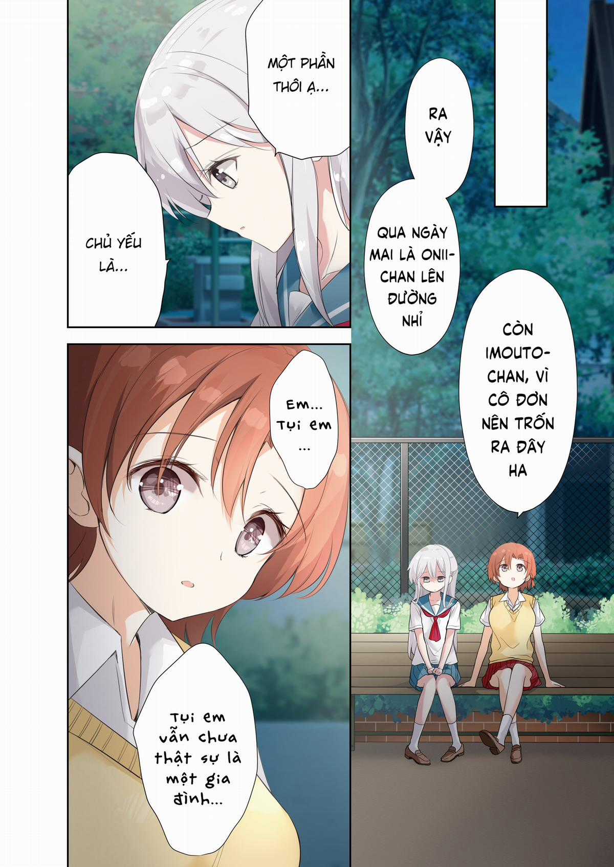 Imouto ga Ichi Nichi Ikkai Shika Me wo Awasete Kurenai Chapter 18 trang 14