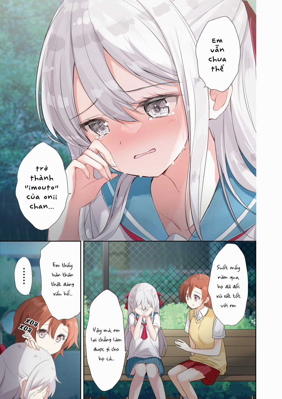 Imouto ga Ichi Nichi Ikkai Shika Me wo Awasete Kurenai Chapter 18 trang 15