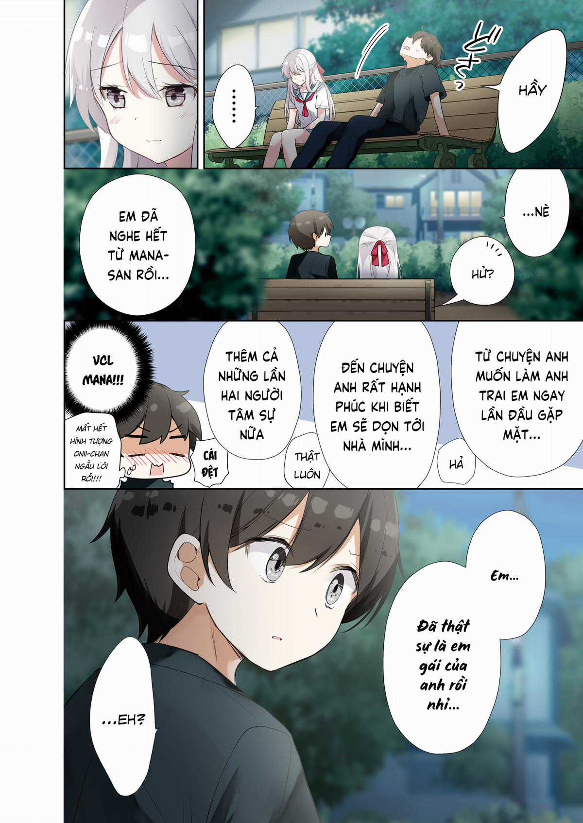 Imouto ga Ichi Nichi Ikkai Shika Me wo Awasete Kurenai Chapter 18 trang 22