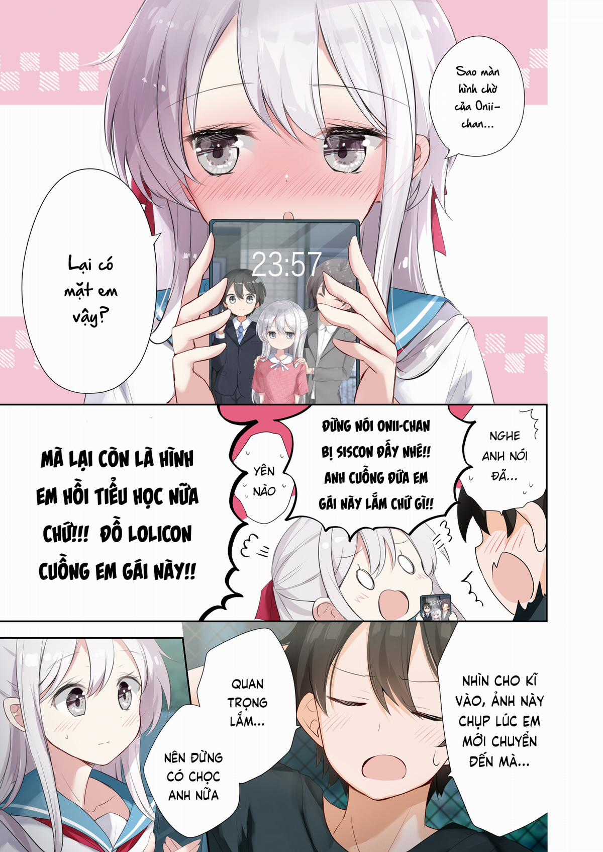 Imouto ga Ichi Nichi Ikkai Shika Me wo Awasete Kurenai Chapter 18 trang 27