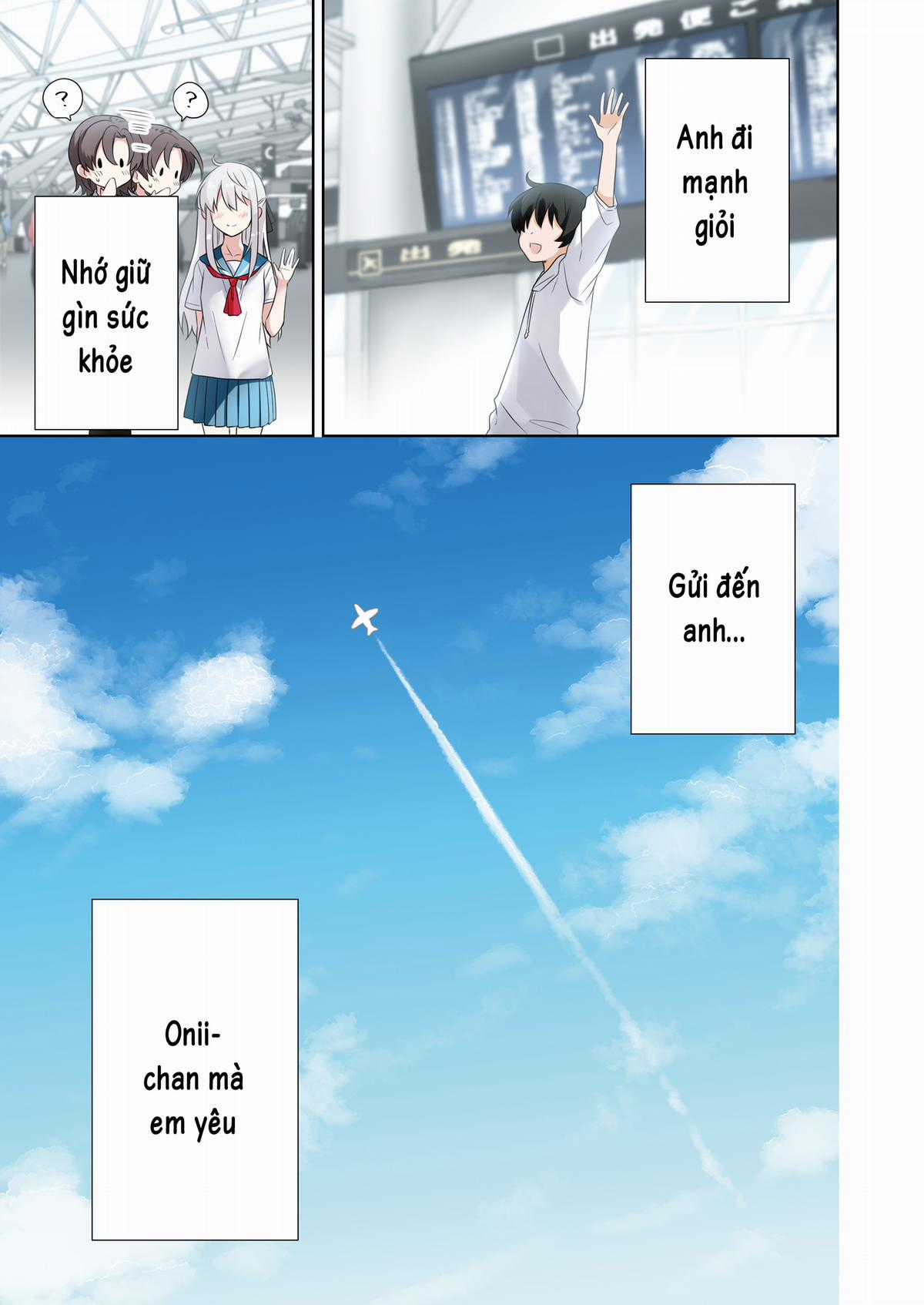 Imouto ga Ichi Nichi Ikkai Shika Me wo Awasete Kurenai Chapter 18 trang 39