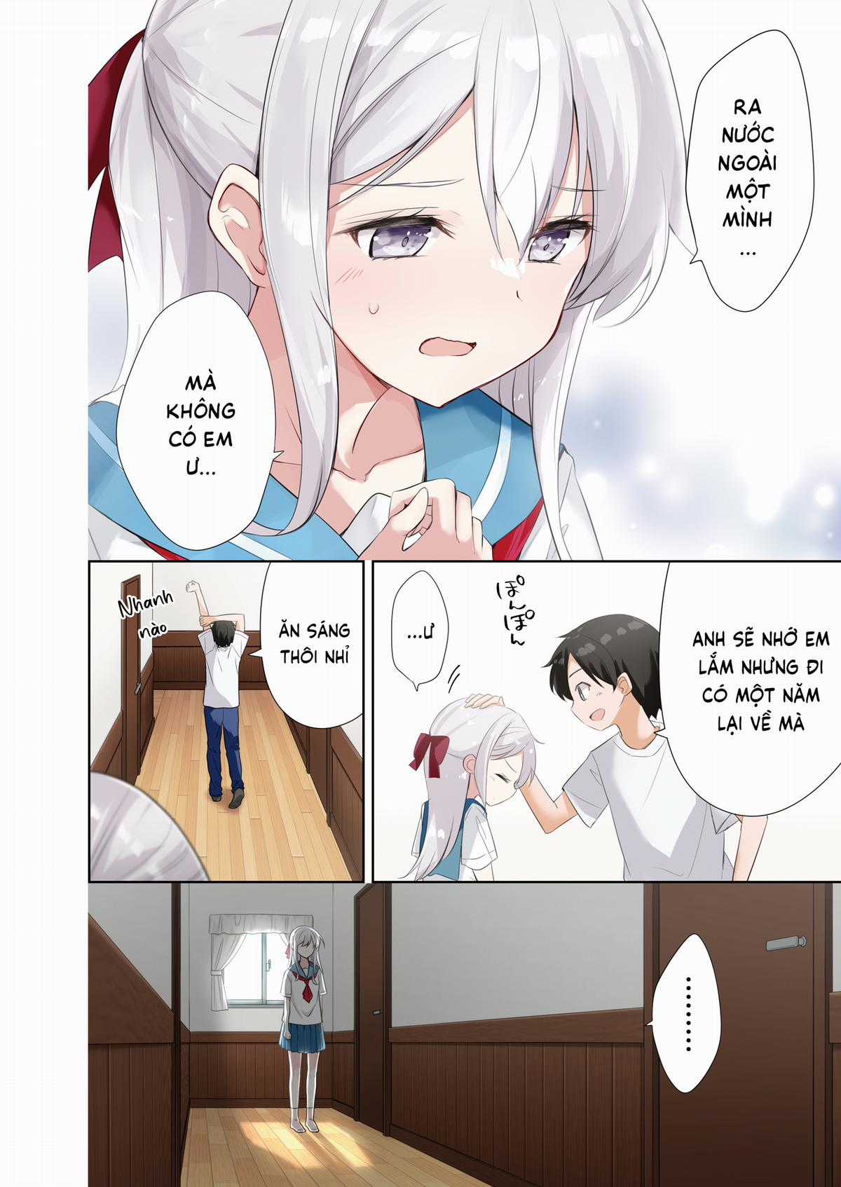 Imouto ga Ichi Nichi Ikkai Shika Me wo Awasete Kurenai Chapter 18 trang 4