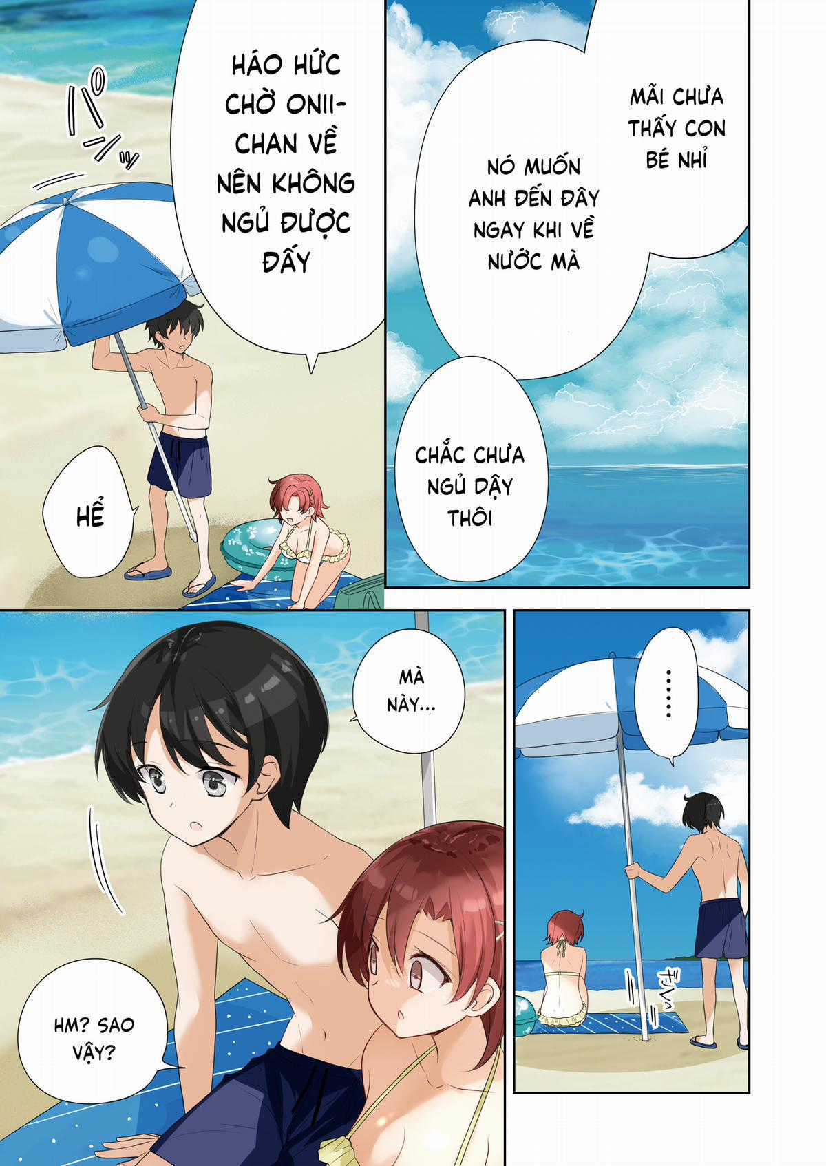 Imouto ga Ichi Nichi Ikkai Shika Me wo Awasete Kurenai Chapter 18 trang 43