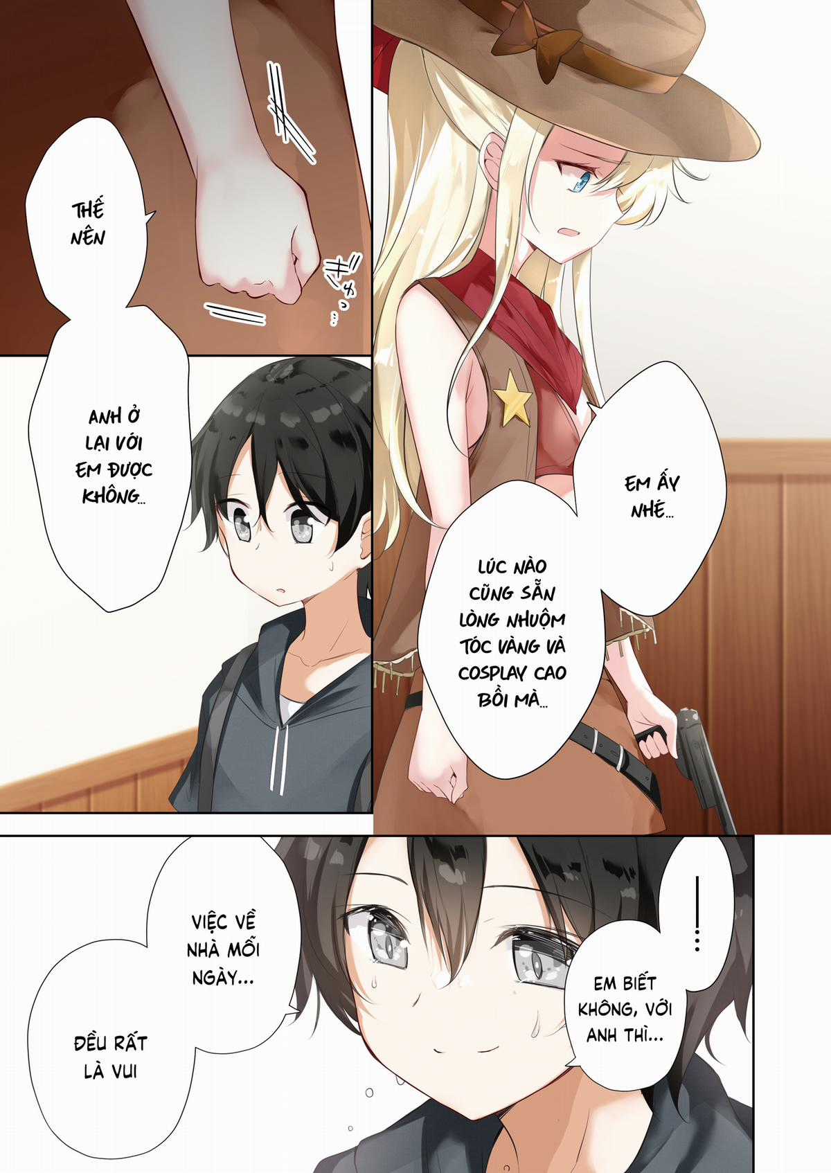Imouto ga Ichi Nichi Ikkai Shika Me wo Awasete Kurenai Chapter 18 trang 7