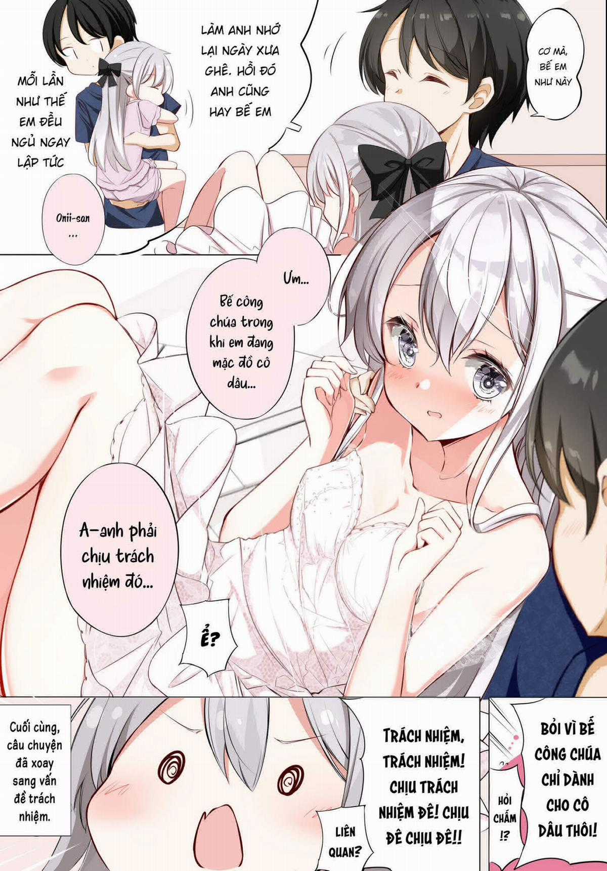 Imouto ga Ichi Nichi Ikkai Shika Me wo Awasete Kurenai Chapter 6 trang 3