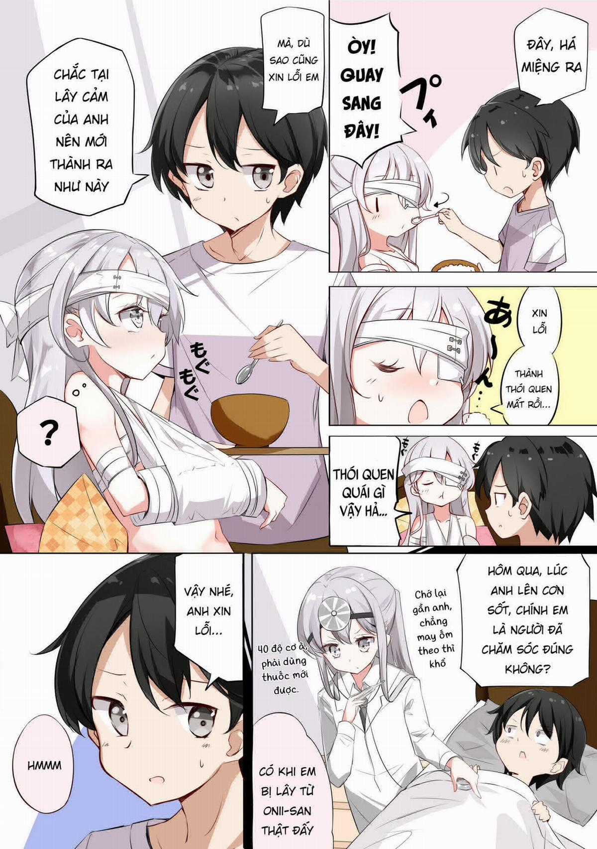 Imouto ga Ichi Nichi Ikkai Shika Me wo Awasete Kurenai Chapter 8 trang 2