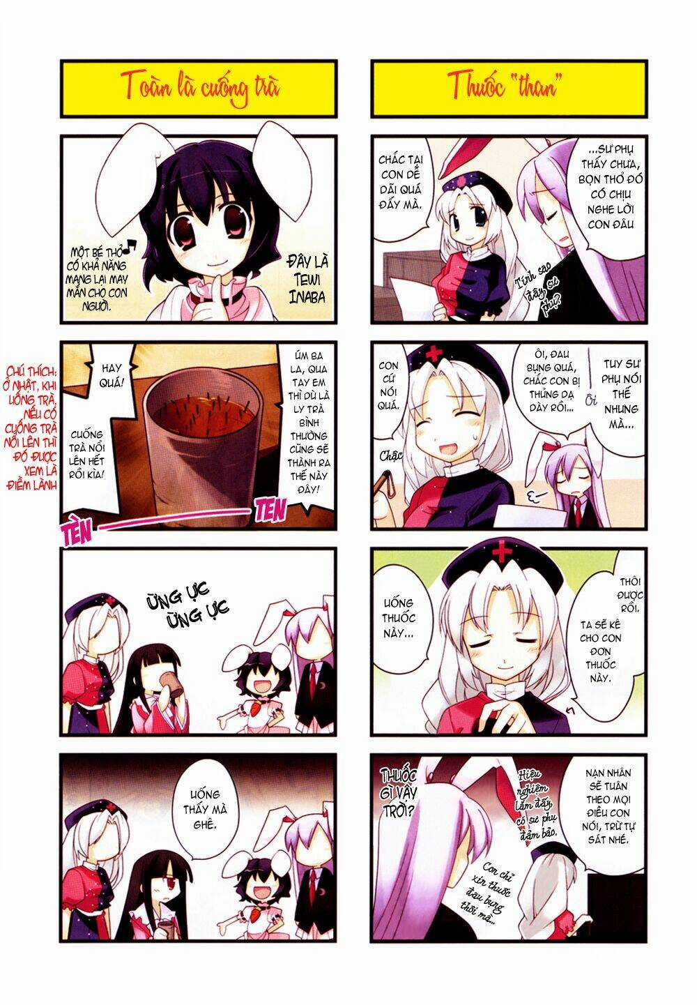 Inaba Mặt Trăng Và Inaba Trái Đất Chapter 1 trang 2