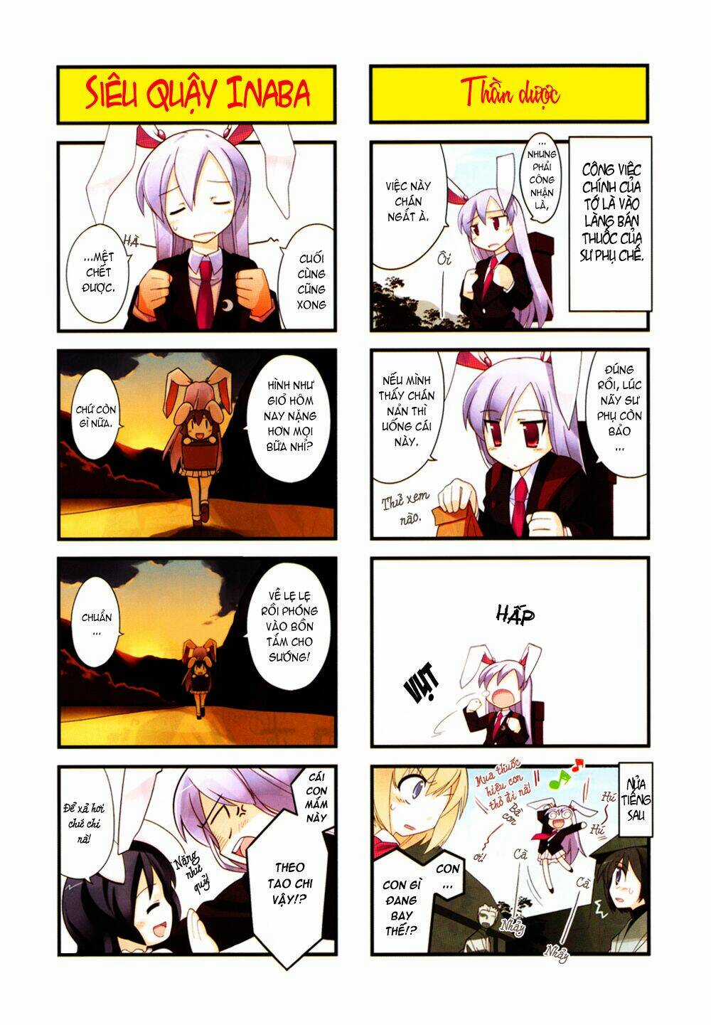 Inaba Mặt Trăng Và Inaba Trái Đất Chapter 1 trang 3