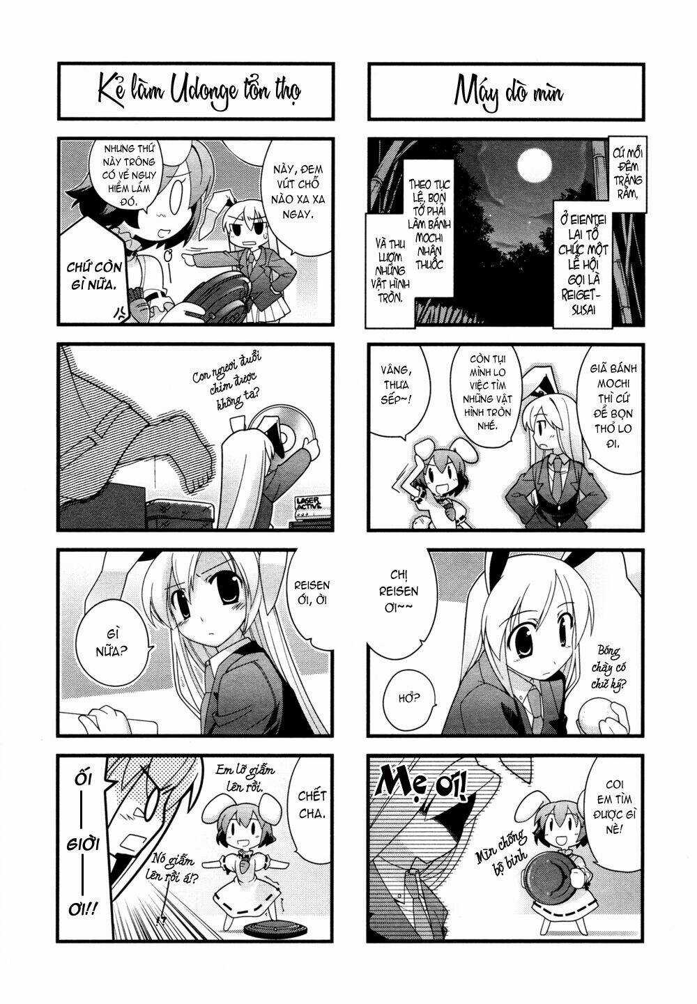 Inaba Mặt Trăng Và Inaba Trái Đất Chapter 1 trang 4