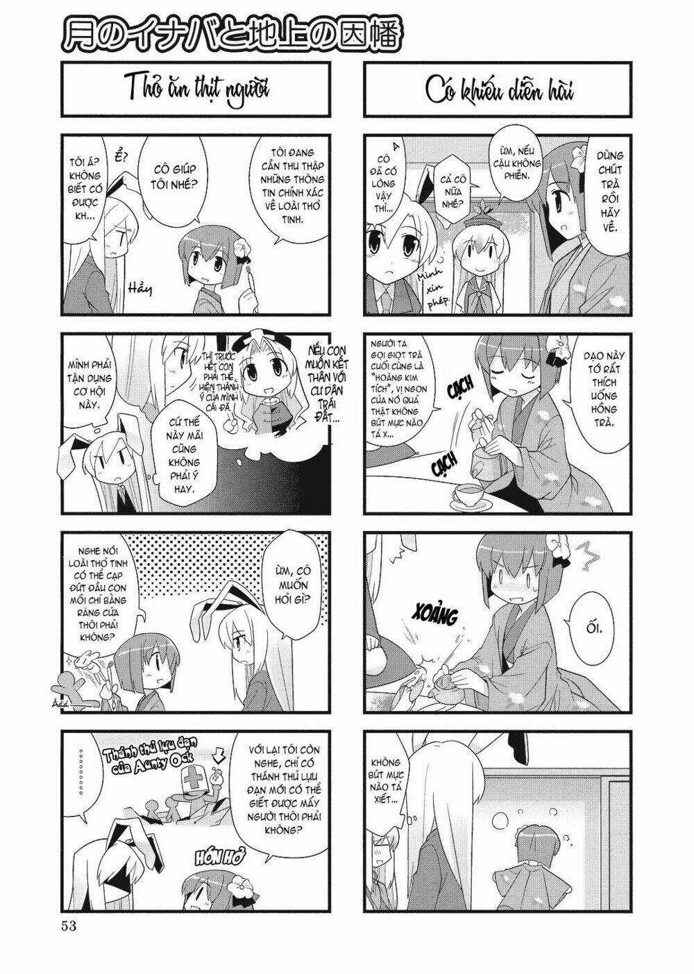 Inaba Mặt Trăng Và Inaba Trái Đất Chapter 10 trang 4