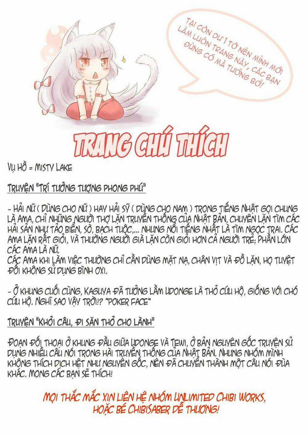 Inaba Mặt Trăng Và Inaba Trái Đất Chapter 12 trang 8