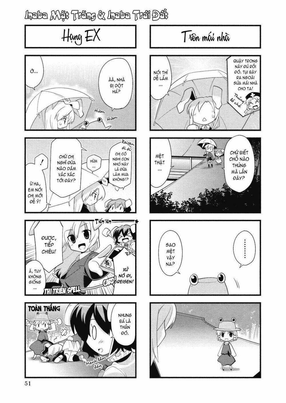 Inaba Mặt Trăng Và Inaba Trái Đất Chapter 13 trang 2