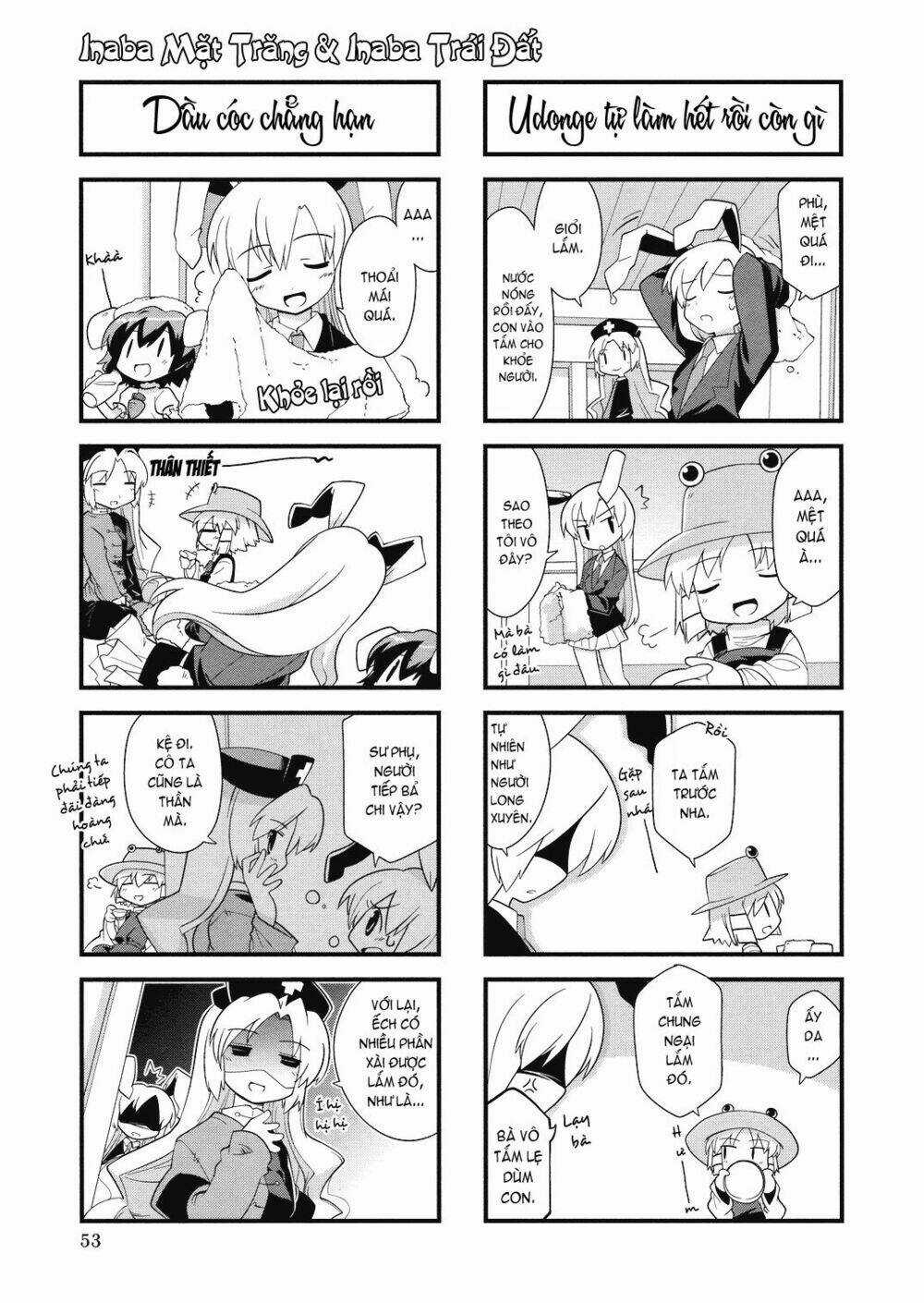 Inaba Mặt Trăng Và Inaba Trái Đất Chapter 13 trang 4