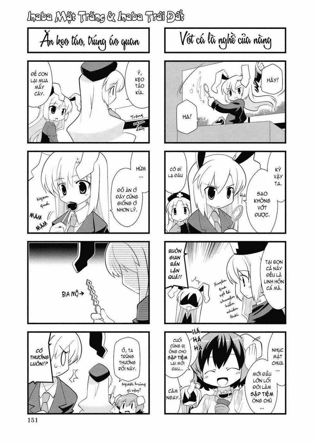 Inaba Mặt Trăng Và Inaba Trái Đất Chapter 14 trang 4