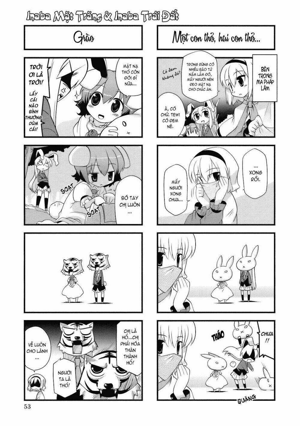 Inaba Mặt Trăng Và Inaba Trái Đất Chapter 16 trang 4