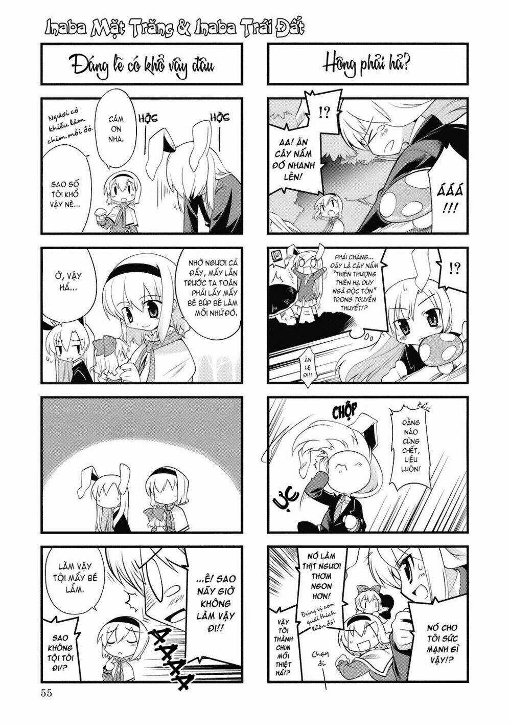 Inaba Mặt Trăng Và Inaba Trái Đất Chapter 16 trang 6