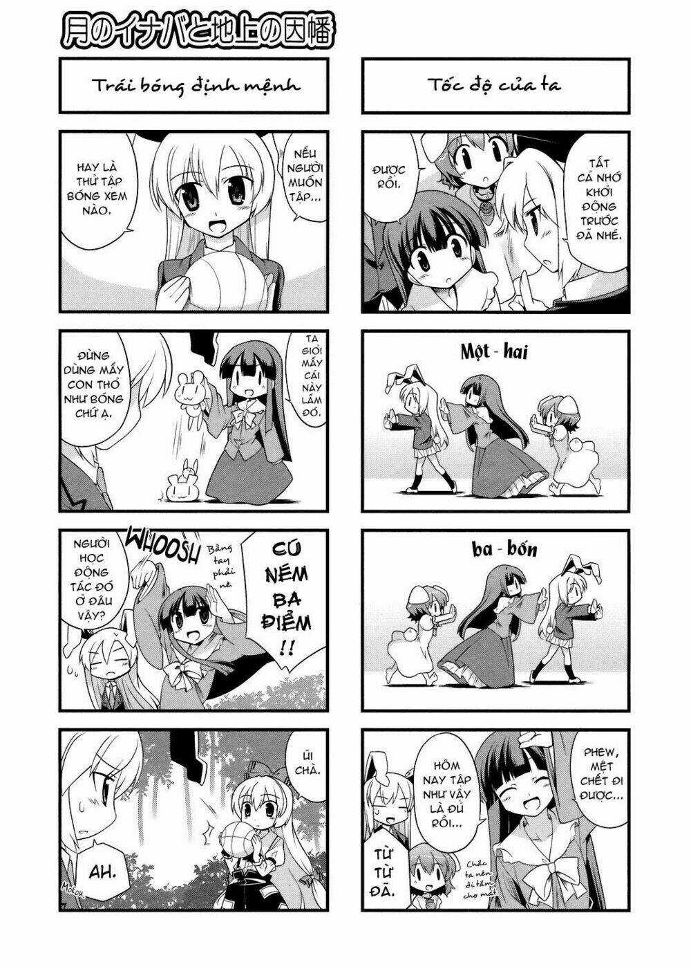 Inaba Mặt Trăng Và Inaba Trái Đất Chapter 17 trang 4