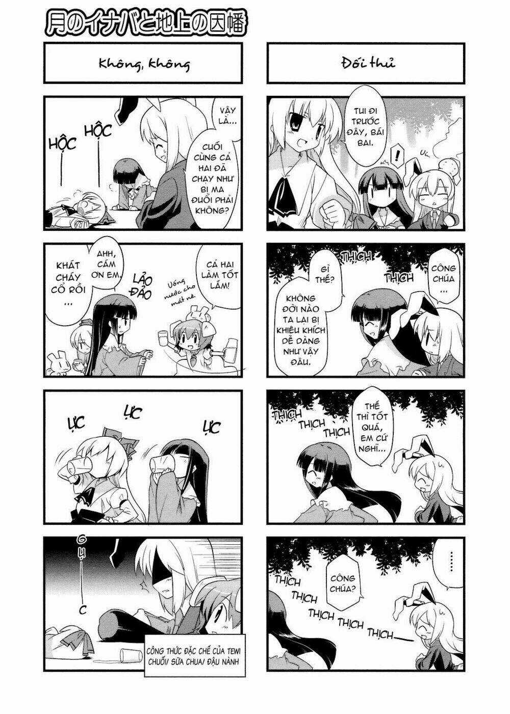 Inaba Mặt Trăng Và Inaba Trái Đất Chapter 17 trang 6