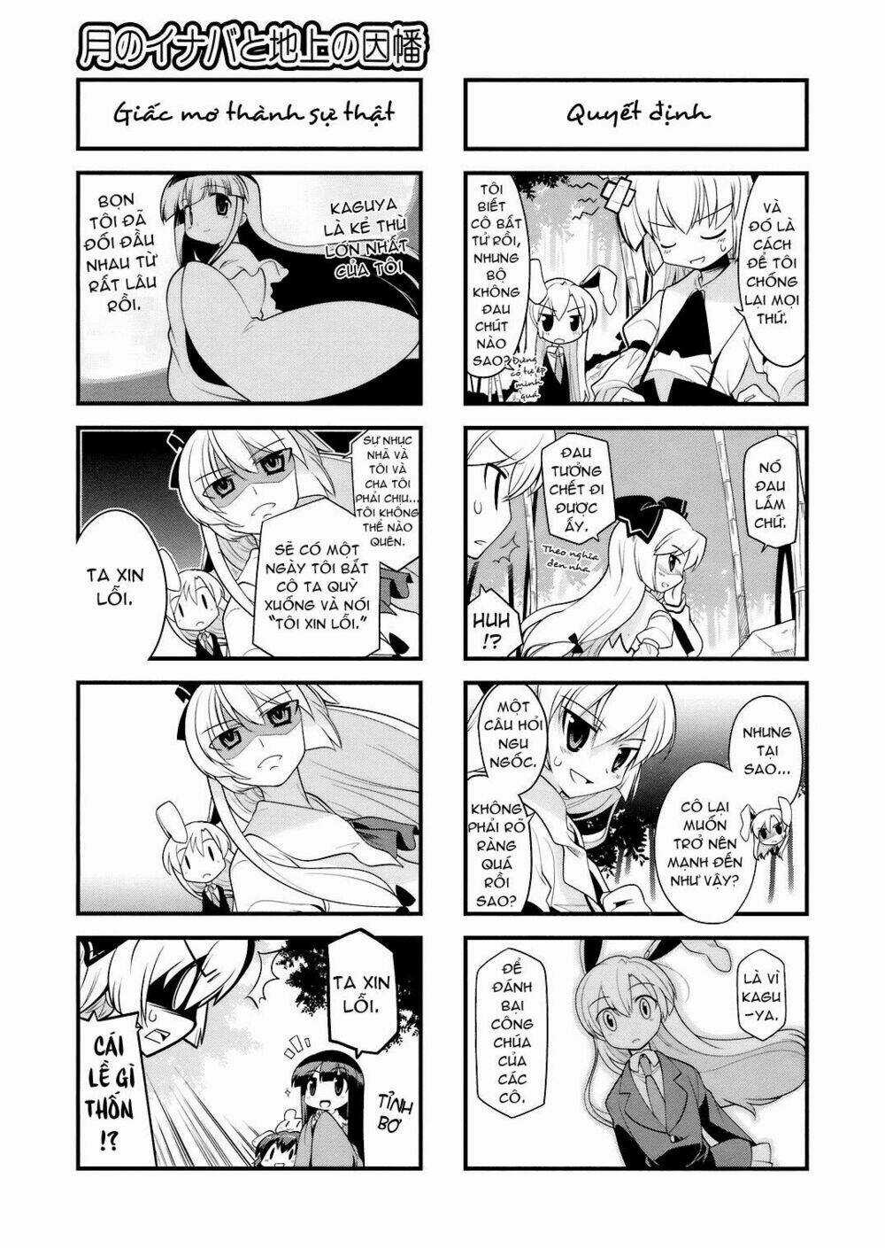 Inaba Mặt Trăng Và Inaba Trái Đất Chapter 18 trang 4