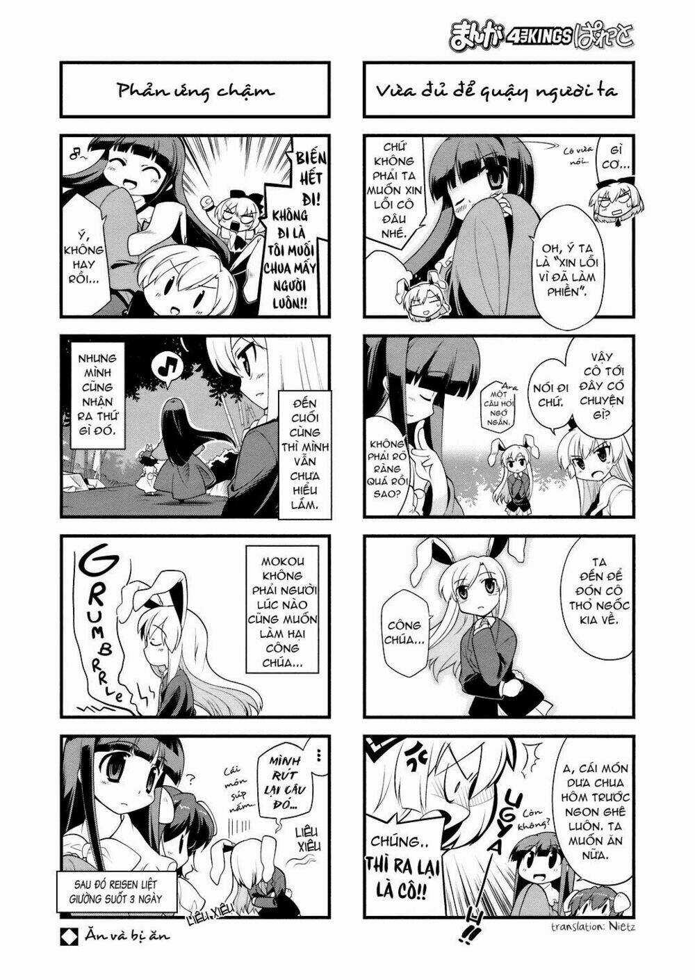 Inaba Mặt Trăng Và Inaba Trái Đất Chapter 18 trang 5