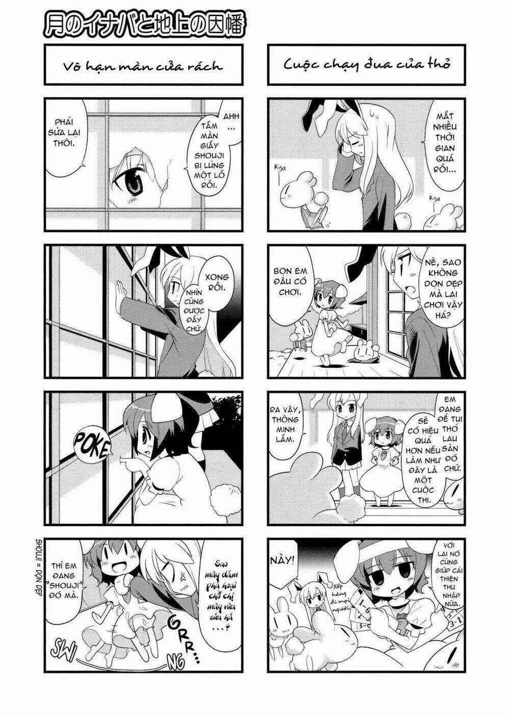 Inaba Mặt Trăng Và Inaba Trái Đất Chapter 19 trang 4