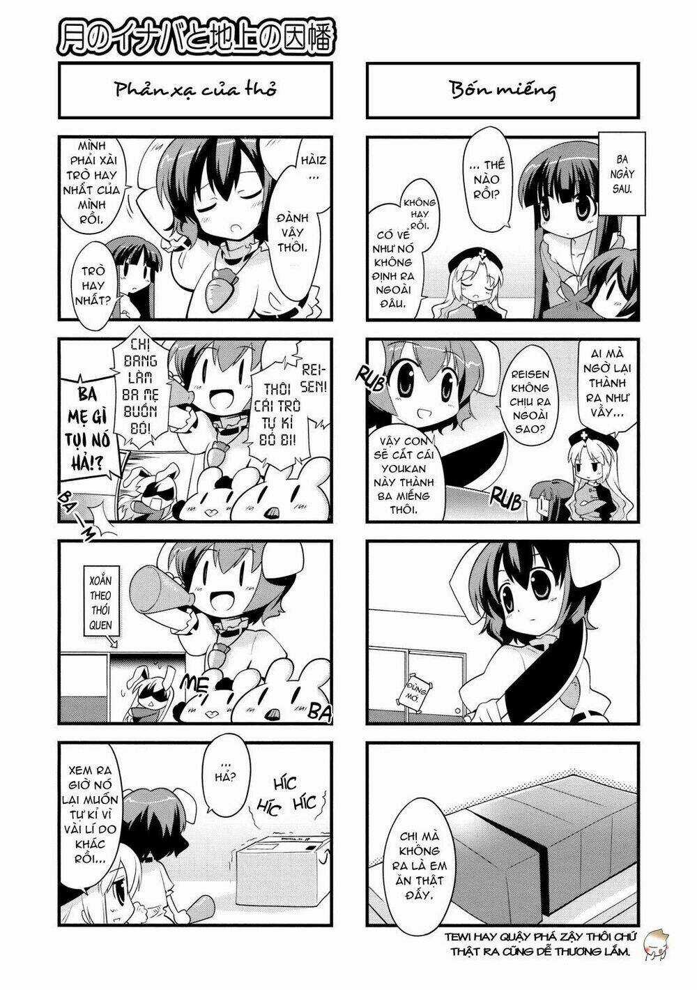 Inaba Mặt Trăng Và Inaba Trái Đất Chapter 20 trang 6