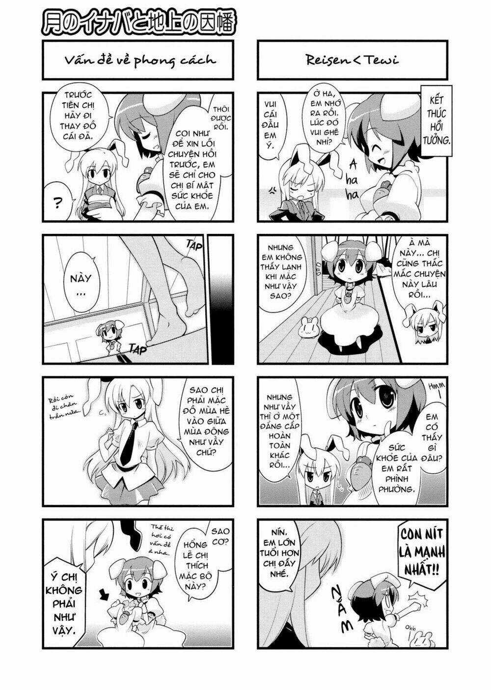 Inaba Mặt Trăng Và Inaba Trái Đất Chapter 21 trang 4