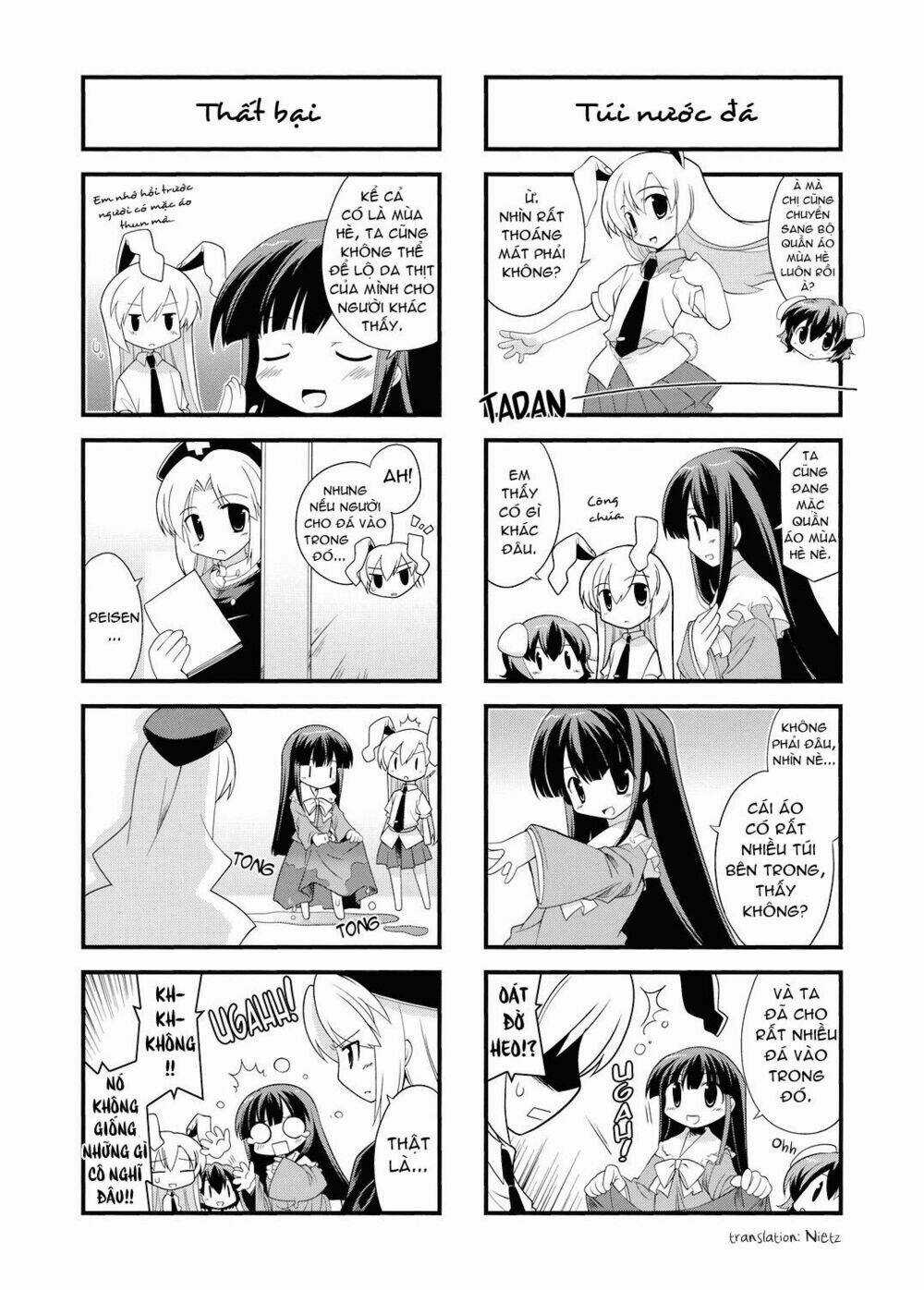 Inaba Mặt Trăng Và Inaba Trái Đất Chapter 22 trang 8