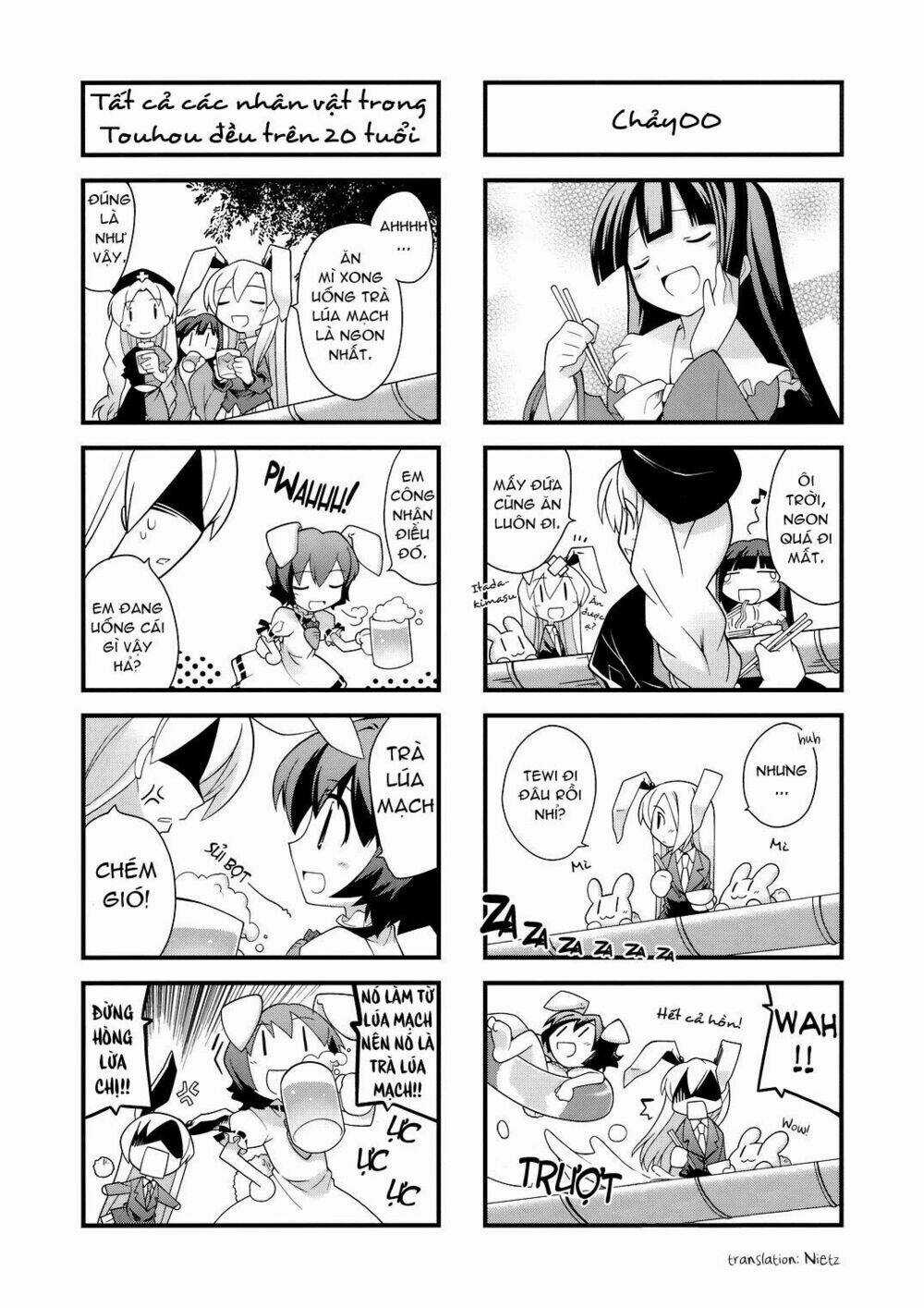 Inaba Mặt Trăng Và Inaba Trái Đất Chapter 23 trang 10