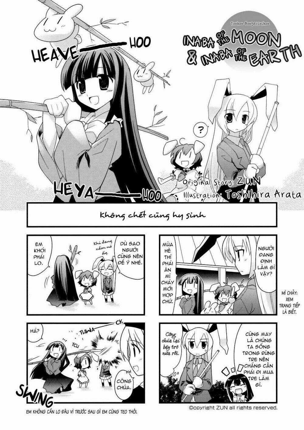 Inaba Mặt Trăng Và Inaba Trái Đất Chapter 23 trang 9