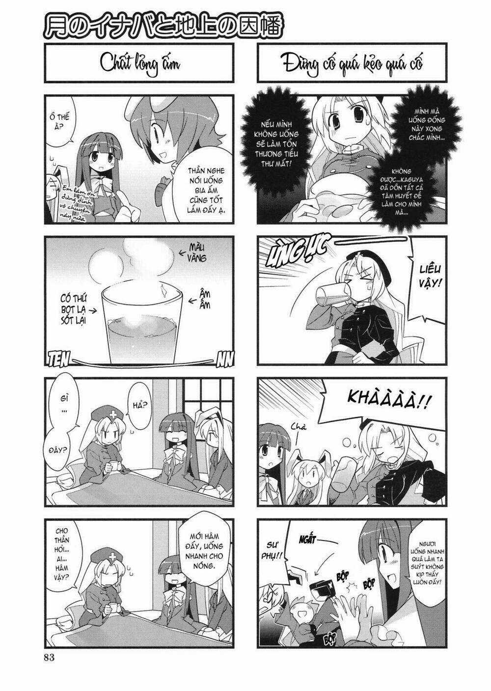 Inaba Mặt Trăng Và Inaba Trái Đất Chapter 7 trang 5