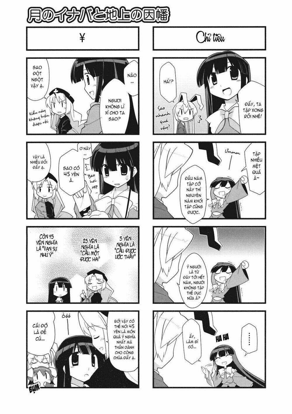 Inaba Mặt Trăng Và Inaba Trái Đất Chapter 8 trang 6