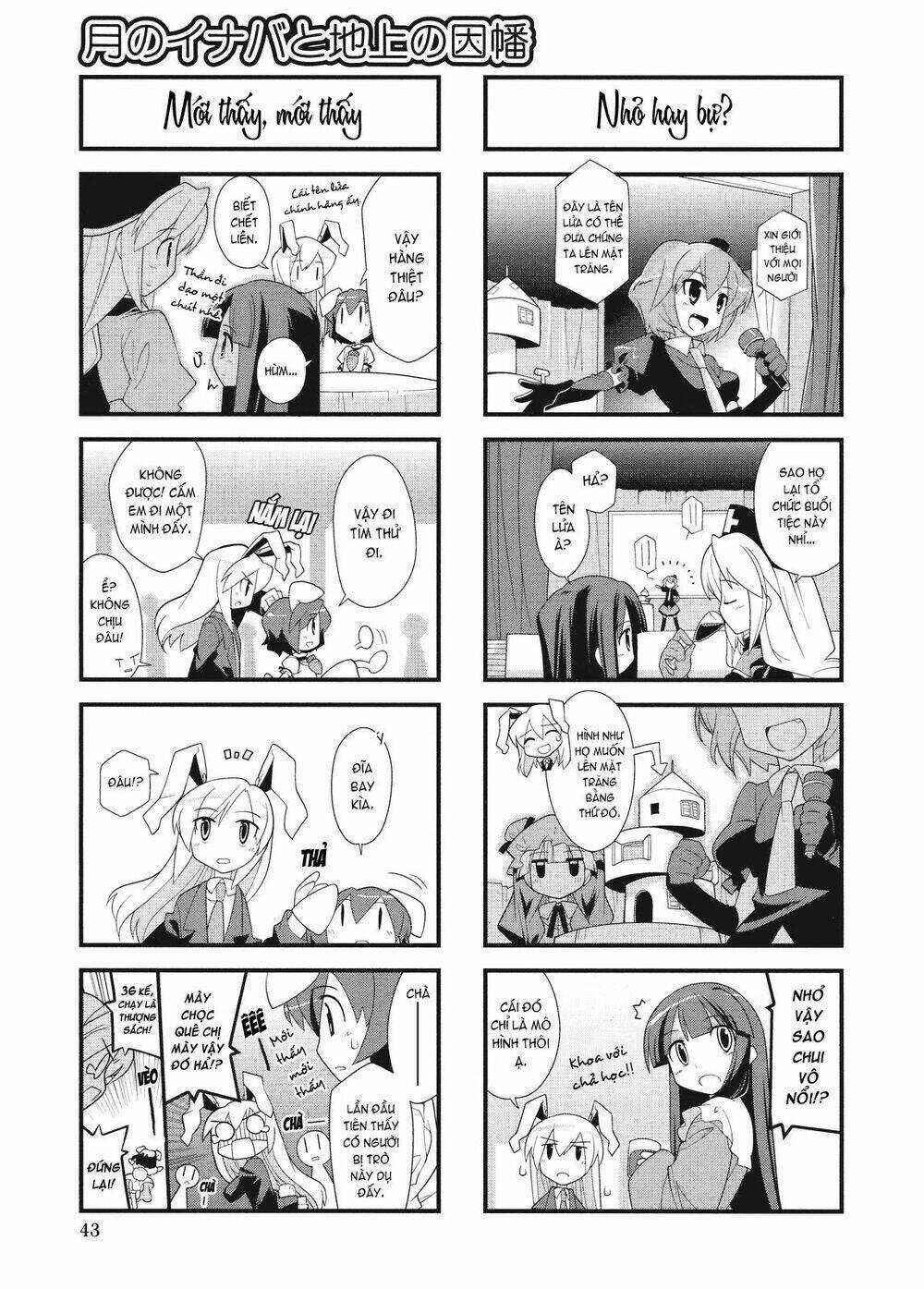 Inaba Mặt Trăng Và Inaba Trái Đất Chapter 9 trang 4