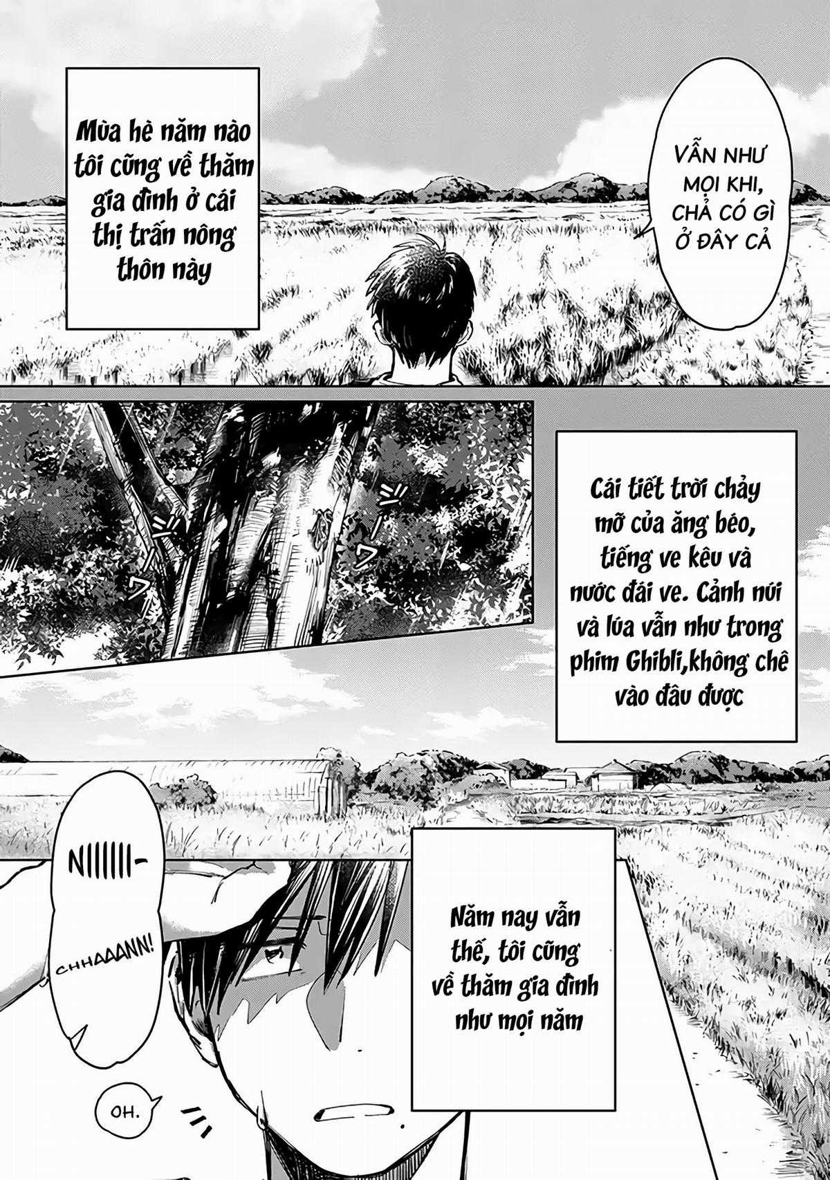Inaka ni Kaeru to Yakeni Natsuita Kasshoku Ponytail Shota ga Iru Chapter 1 trang 4