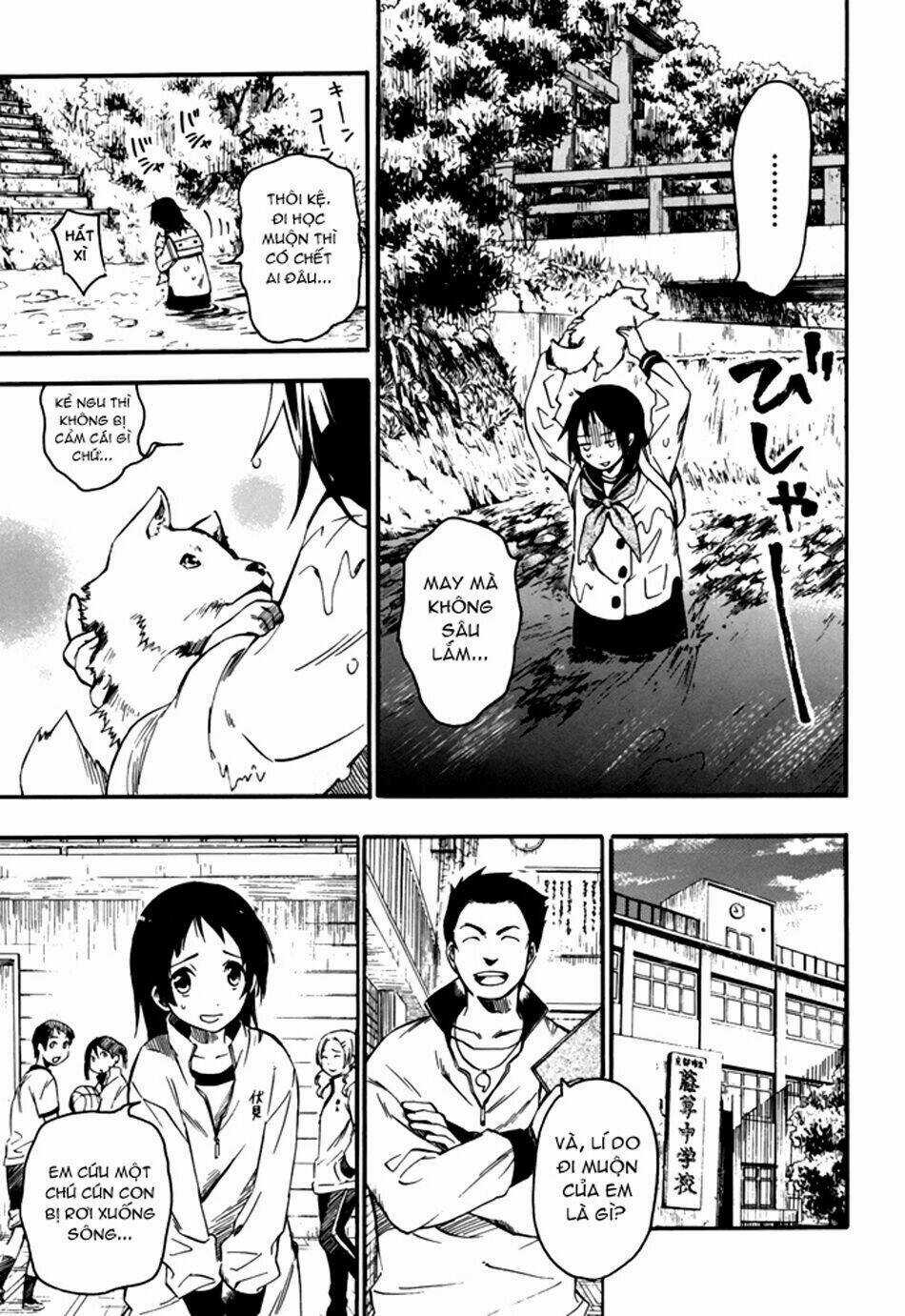 Inari, Konkon, Koi Iroha Chapter 1 trang 9