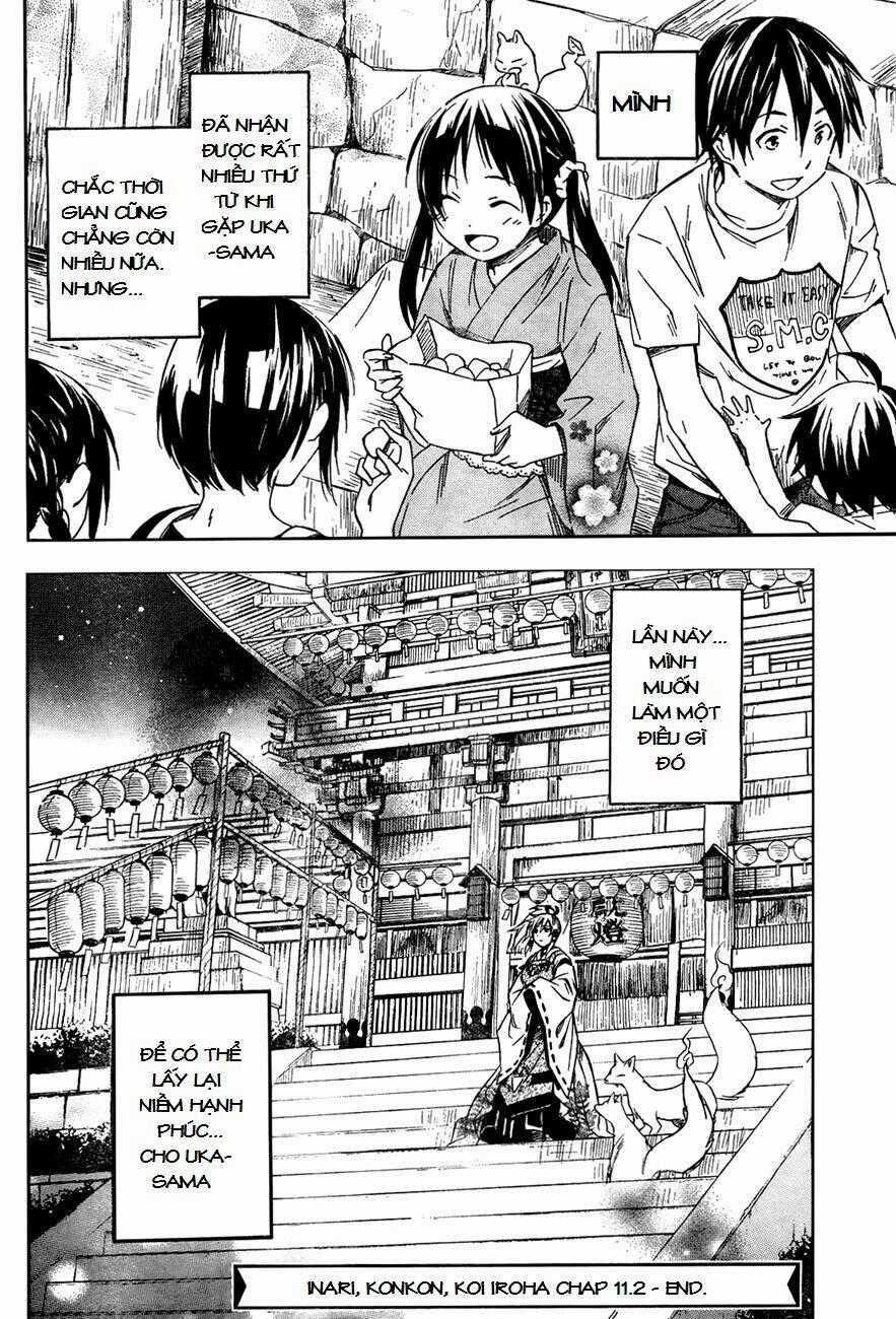 Inari, Konkon, Koi Iroha Chapter 11.2 trang 21