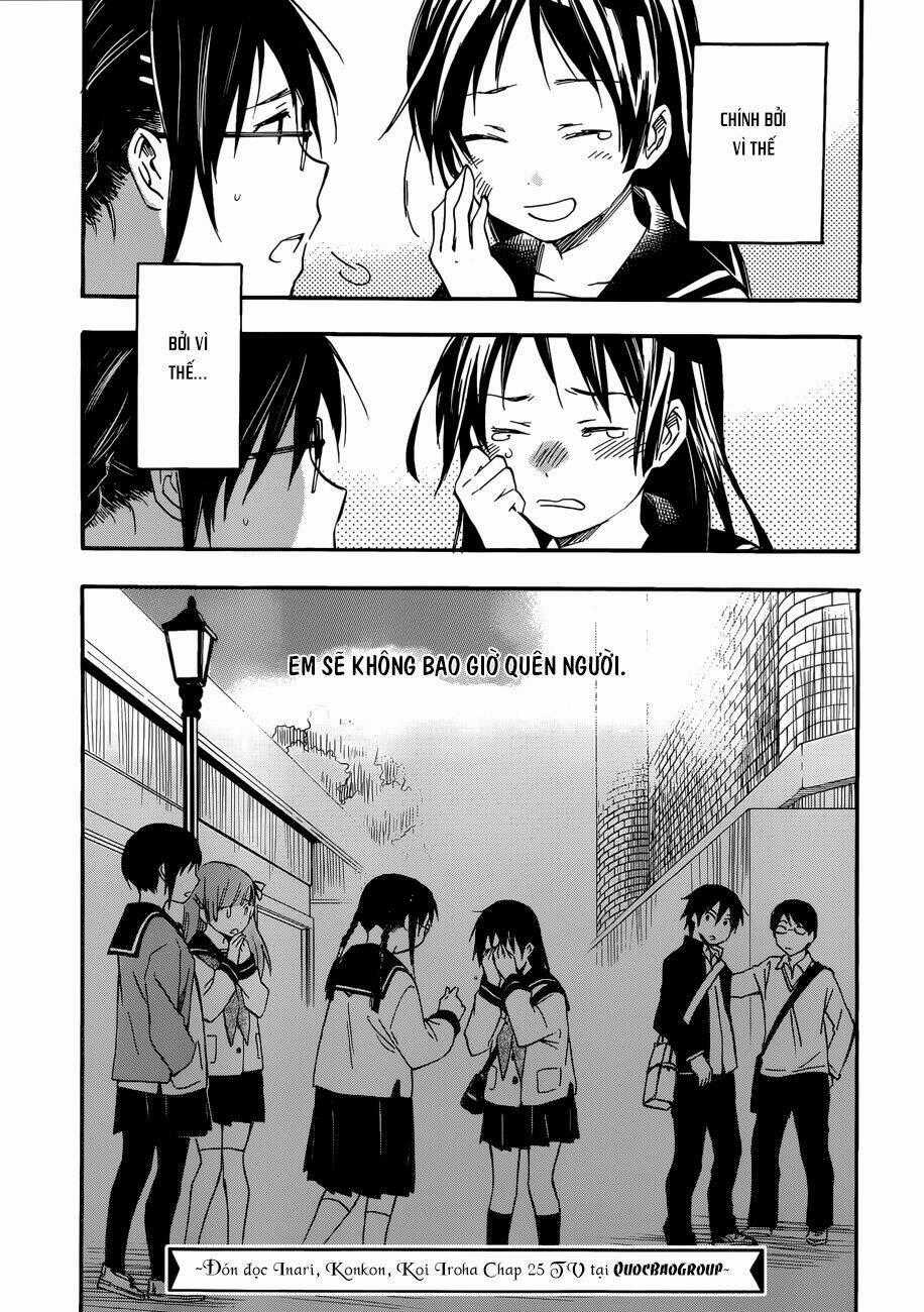 Inari, Konkon, Koi Iroha Chapter 24 trang 29
