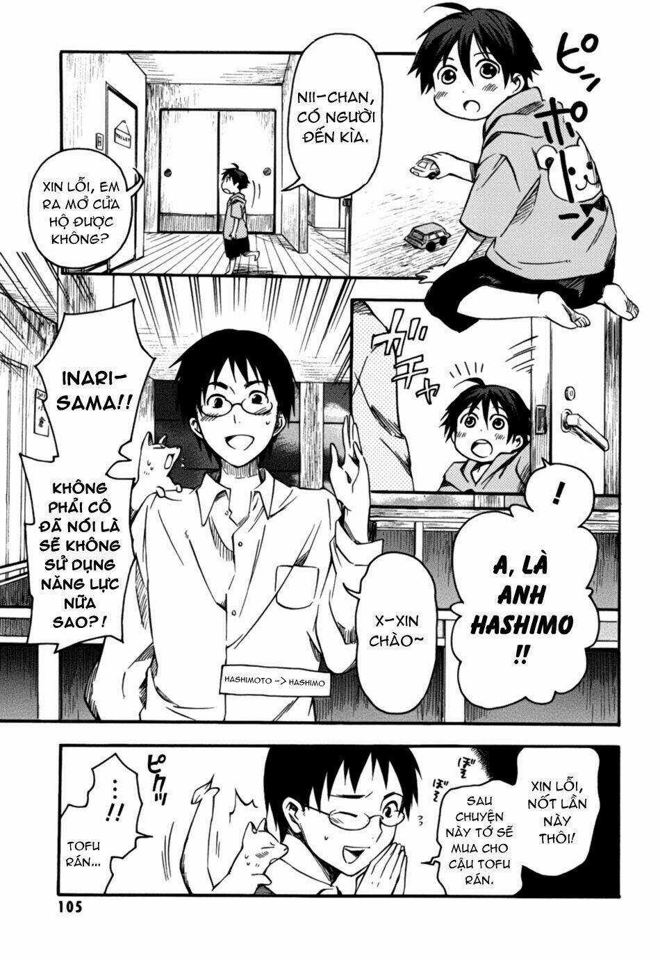 Inari, Konkon, Koi Iroha Chapter 3 trang 16
