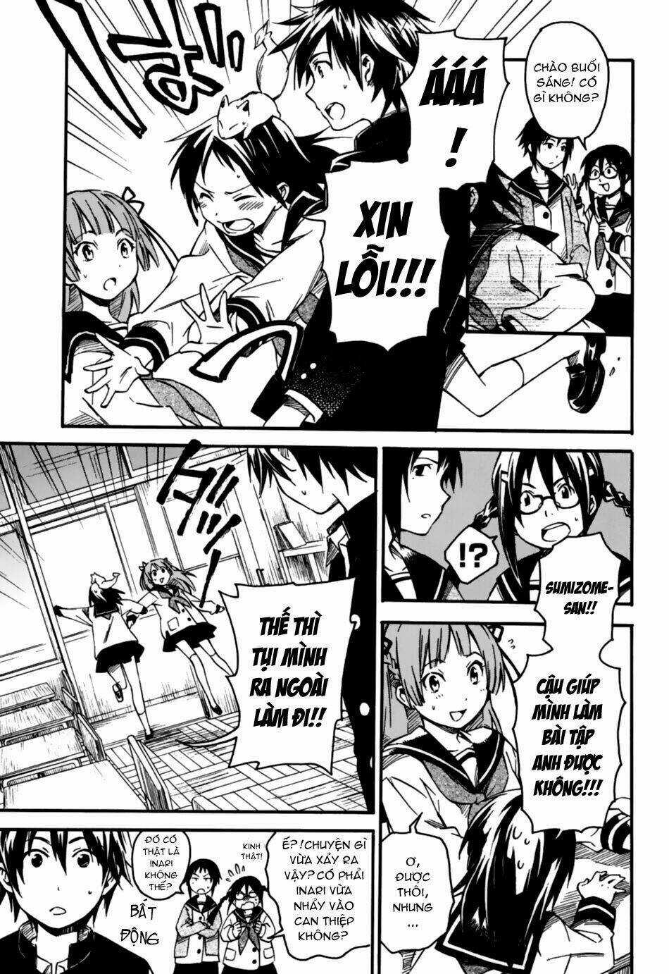 Inari, Konkon, Koi Iroha Chapter 3 trang 2