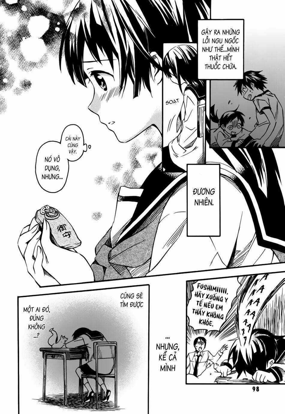 Inari, Konkon, Koi Iroha Chapter 3 trang 9