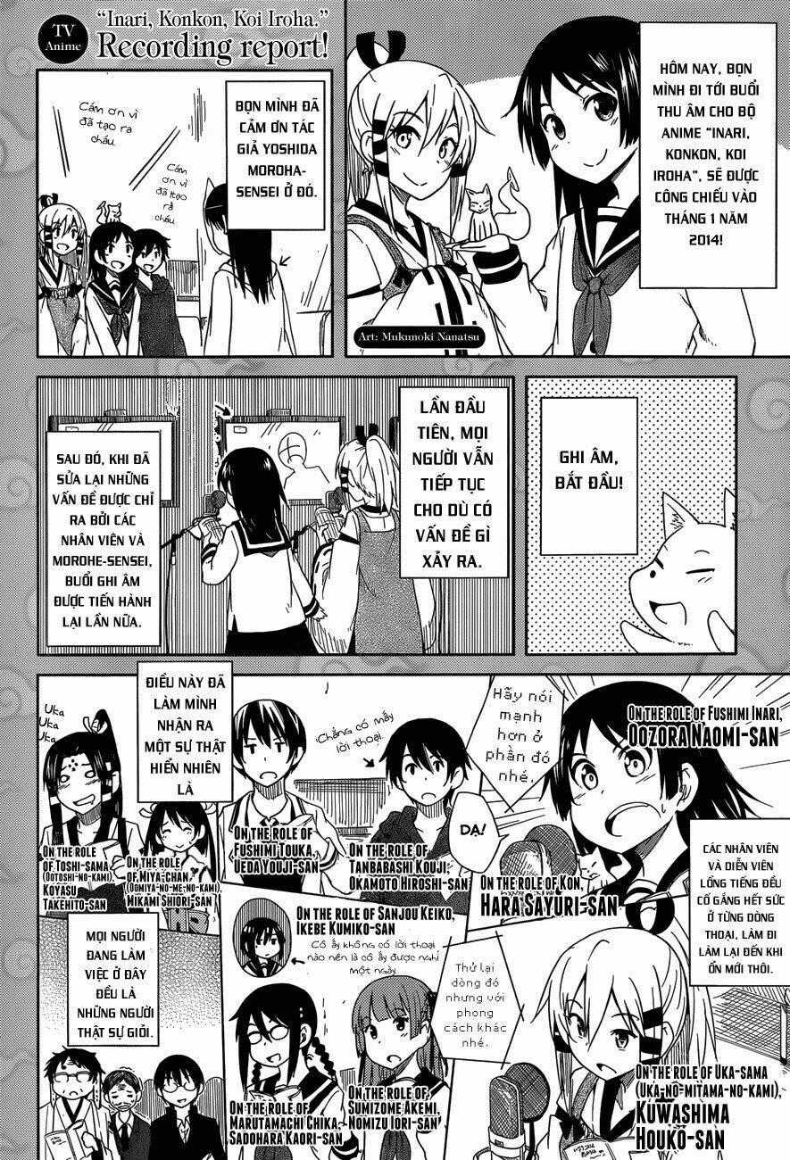 Inari, Konkon, Koi Iroha Chapter 38.1 trang 23