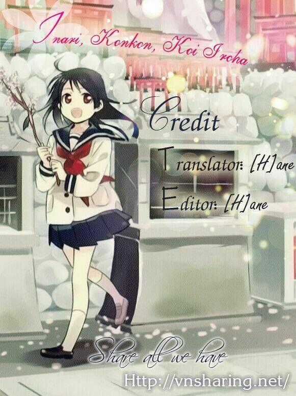 Inari, Konkon, Koi Iroha Chapter 6 trang 38