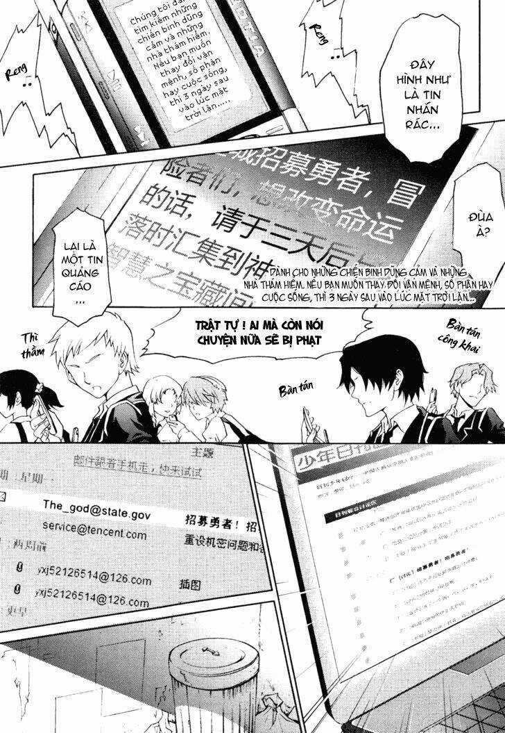 Infinity Game Chapter 3 trang 8