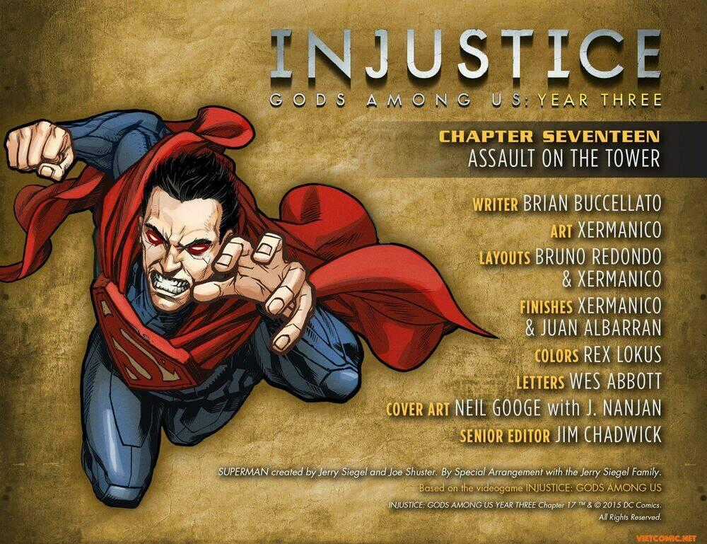 Injustice: Gods Among Us - Year 3 Chapter 17 trang 0