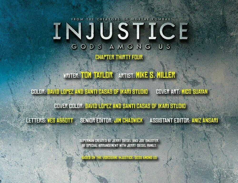 Injustice - Gods Among Us Chapter 34 trang 0