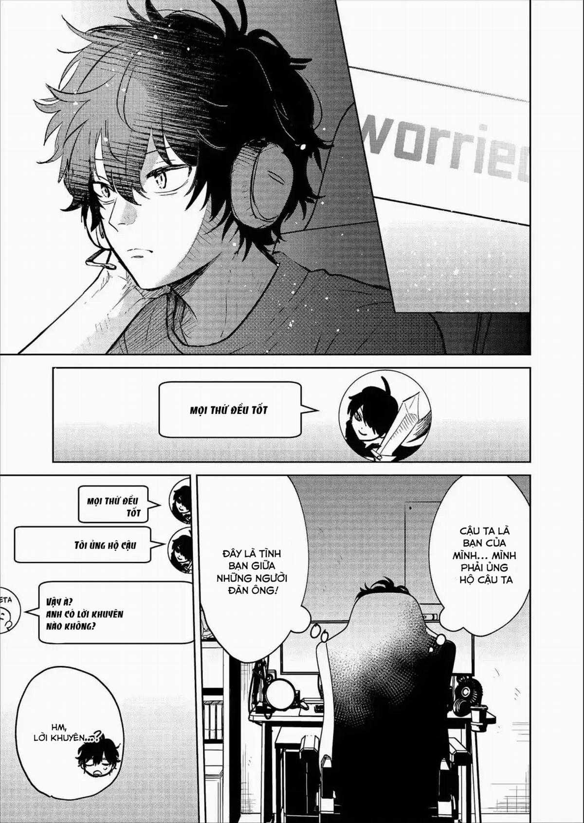 Inkya Ga Netoge Tomodachi Ni Renai Soudan Sareta Hanashi Chapter 1 trang 5